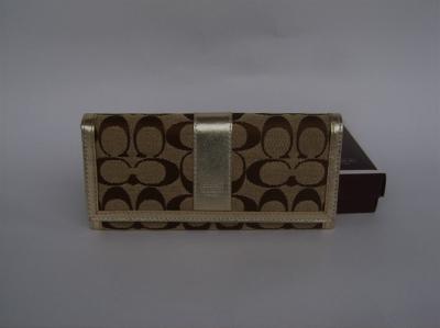 discounted Coach Wallets - 6K10 golden